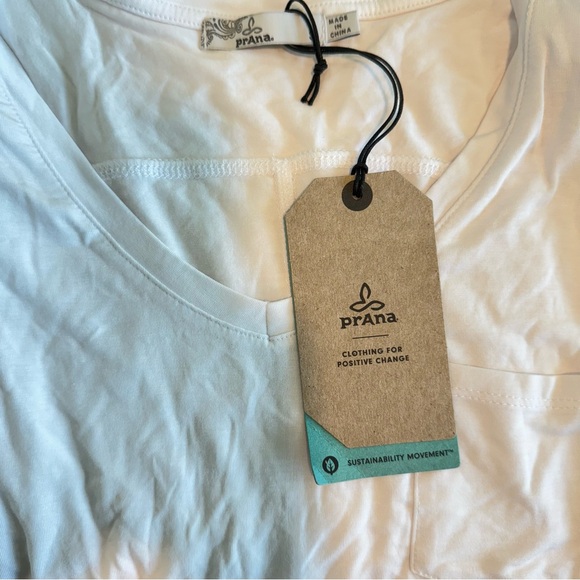 PRANA Short Sleeve V Neck Tee - Picture 7 of 8
